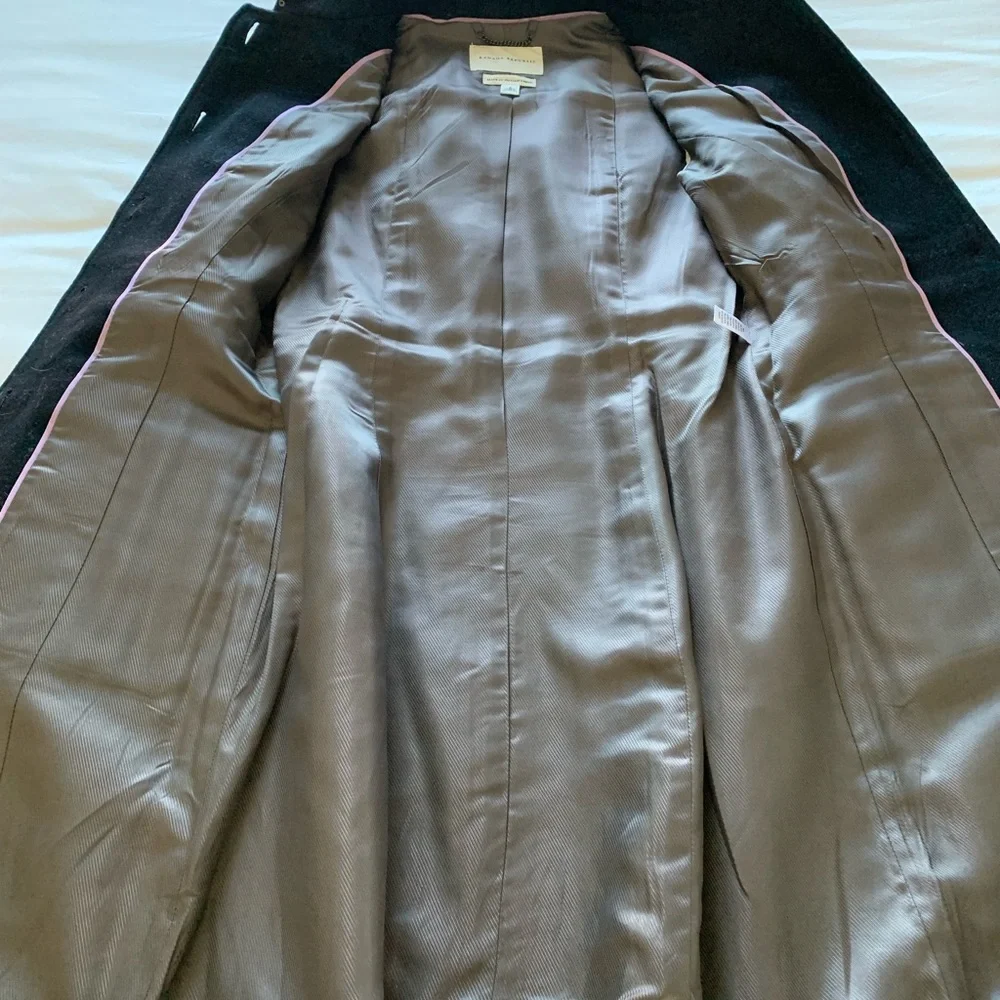 EUC! Banana Republic Italian Wool Coat - Picture 5 of 5